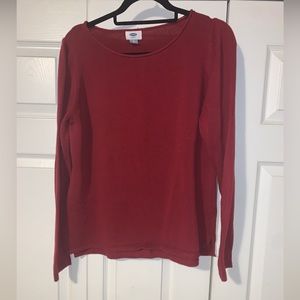 Old Navy Red Crew Neck Sweater size XL